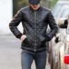David Beckham Stylish Leather Jacket