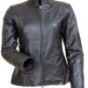 Angelina Jolie Black Leather Jacket