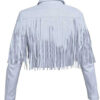 Sloane Peterson Fringe Leather Jacket - Image 3