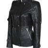 Dr Helen Magnus Sanctuary Leather Jacket - Image 3