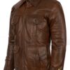 Jason Statham Expendables Leather Jacket - Image 2