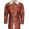 Mens Dark Knight Rises Bane Leather Coat