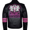 WWE Wrestler Hitman Bret Hart Leather Jacket - Image 2