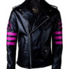 WWE Wrestler Hitman Bret Hart Leather Jacket