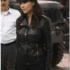 Dr Helen Magnus Sanctuary Leather Jacket - Image 5