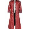 Dante Devil May Cry Leather Trench Coat - Image 2