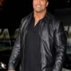Dwayne Johnson Black Leather Jacket San Andreas Film