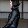 Haywire Gina Carano Biker Leather Jacket - Image 3