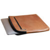 Macbook Pro Laptop Brown Leather Bag - Image 2