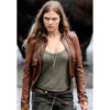 Revolution Tracy Spiridakos Brown Jacket (Charlie Matheson) - Image 5