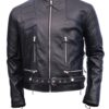 Arnold Schwarzenegger Leather Terminator 3 Jacket